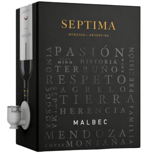 Vino Séptima Emblema Malbec Bag in Box 3 Litros