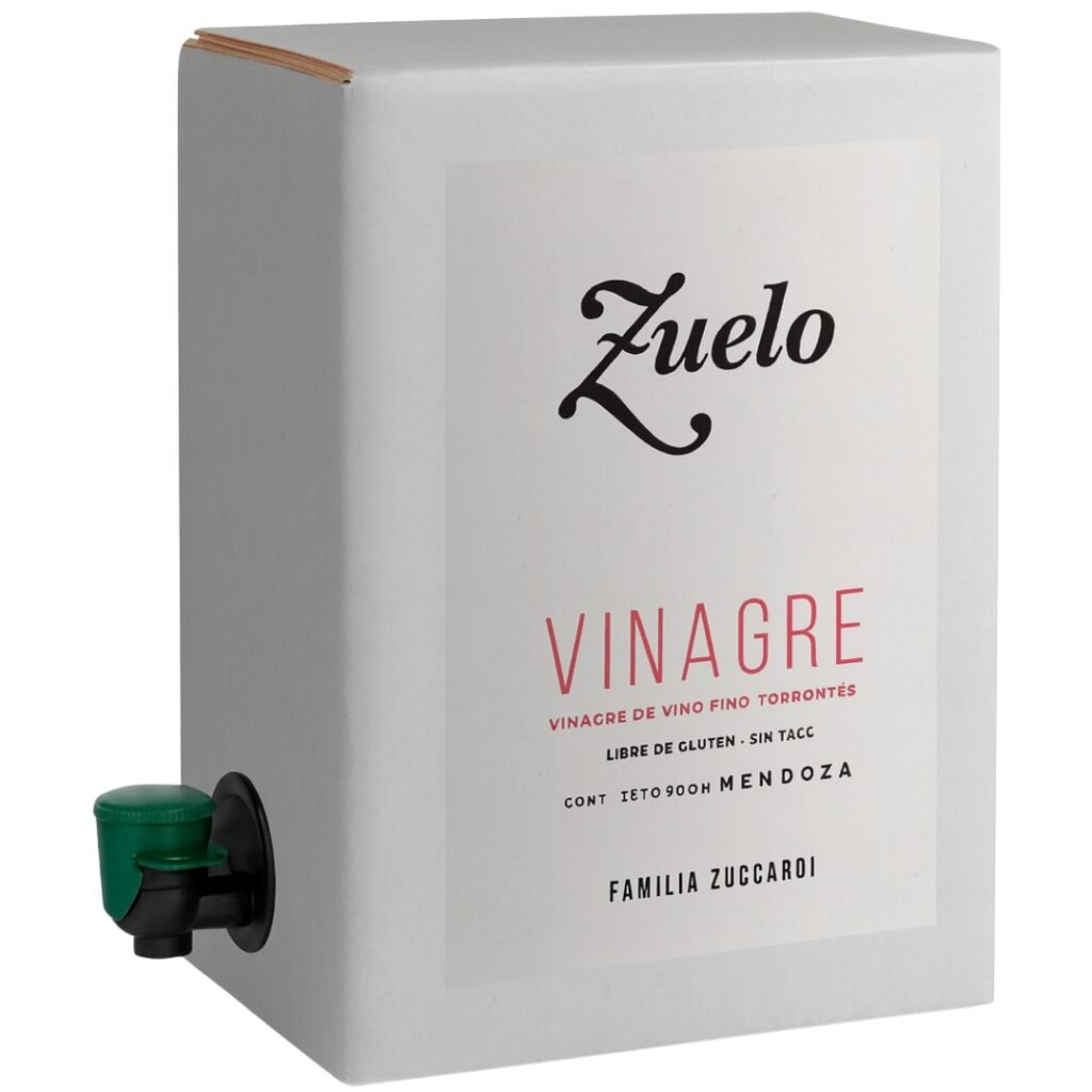 Vinagre de Torrontes 3Lts Zuelo Bag in Box