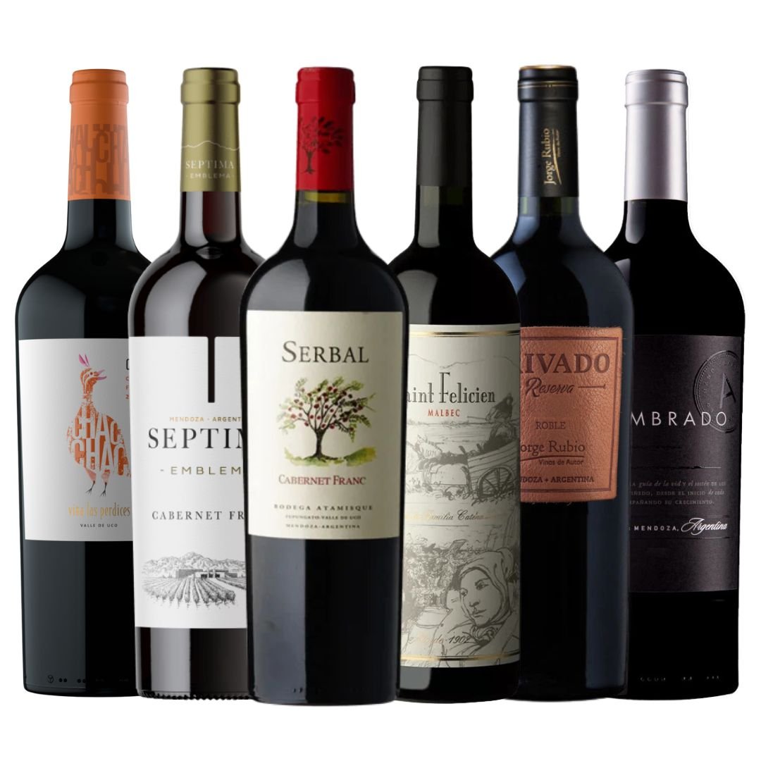 Colección Vinos Mix Cabernet Franc x 6 botellas
