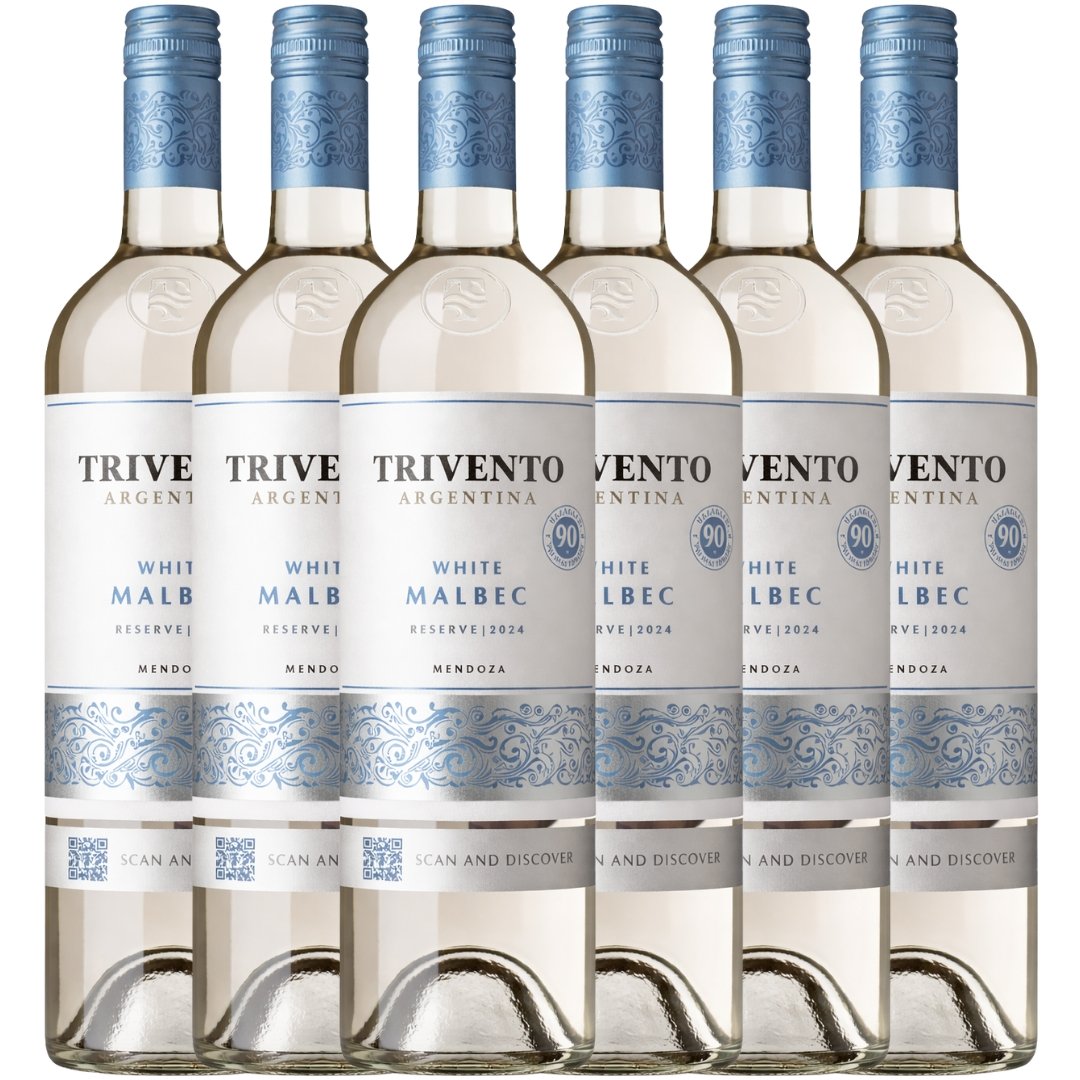 Vino Trivento Reserva White Malbec x6 unidades