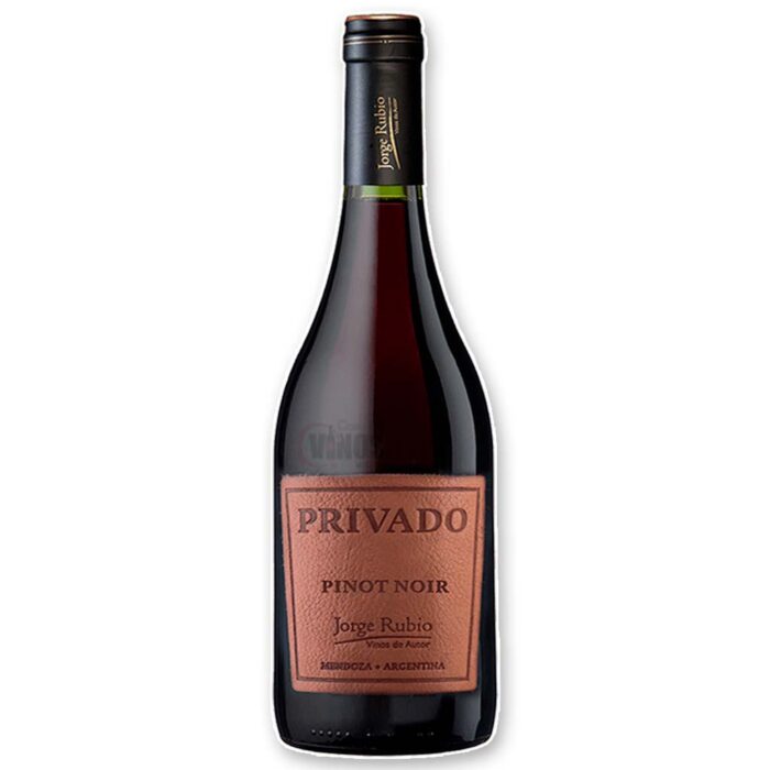 vino privado pinot noir bodega jorge rubio