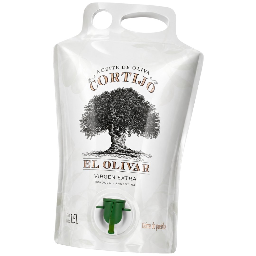Aceite de Oliva Cortijo El Olivar Virgen Extra Pouch 1.5L