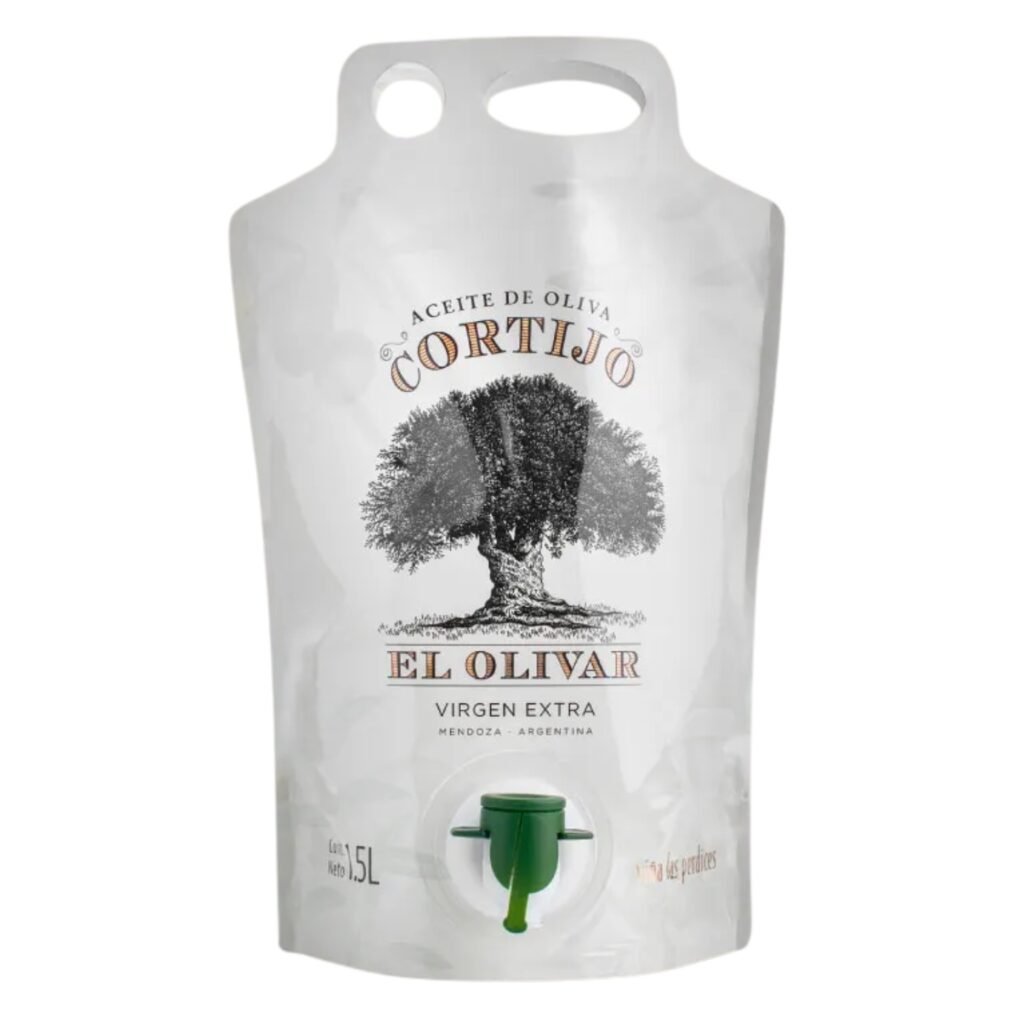 Aceite de Oliva Pouch Cortijo Virgen Extra 1,5 Litros