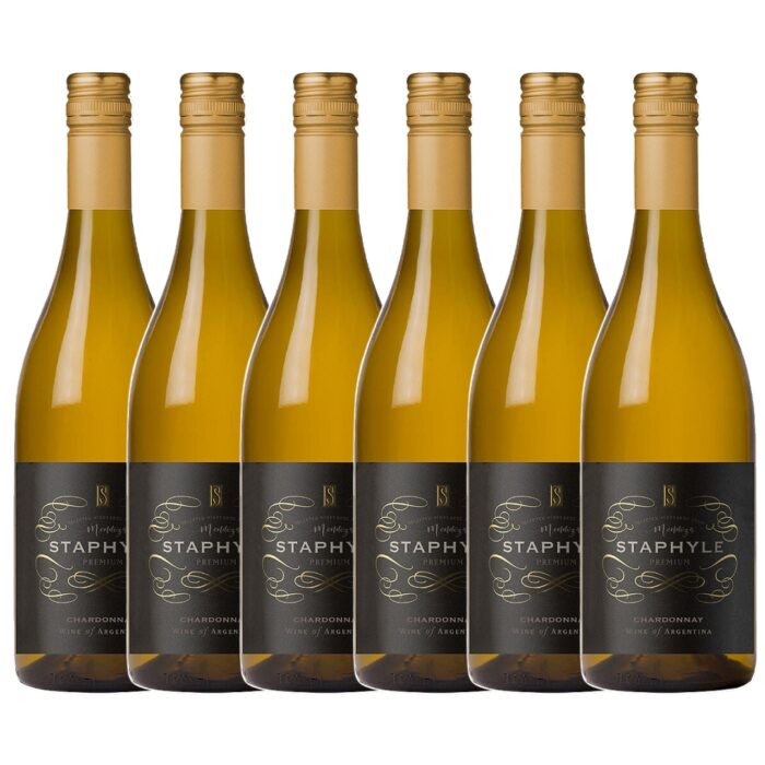 Vino Staphyle Premium Chardonnay Reserva x 6 unidades