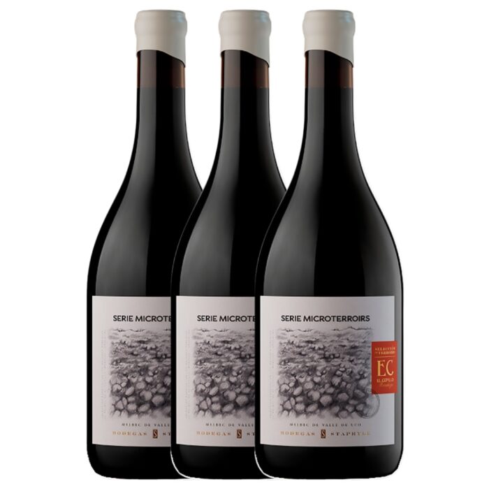 Vino Serie Micro Terroir El Cepillo Staphyle x 3 unidades