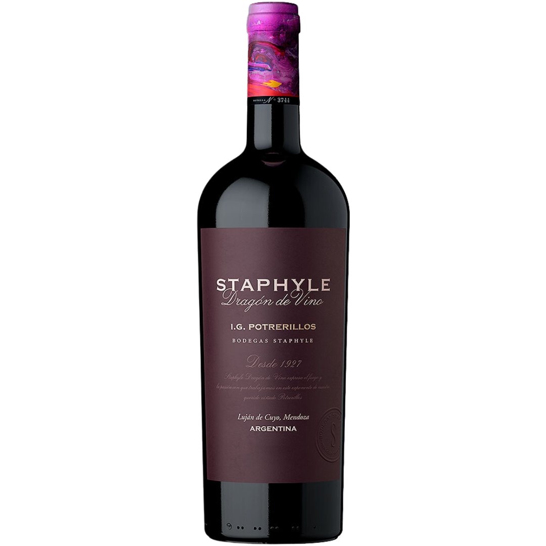 Vino Malbec Staphyle Dragon de Vino Potrerillos 750ml