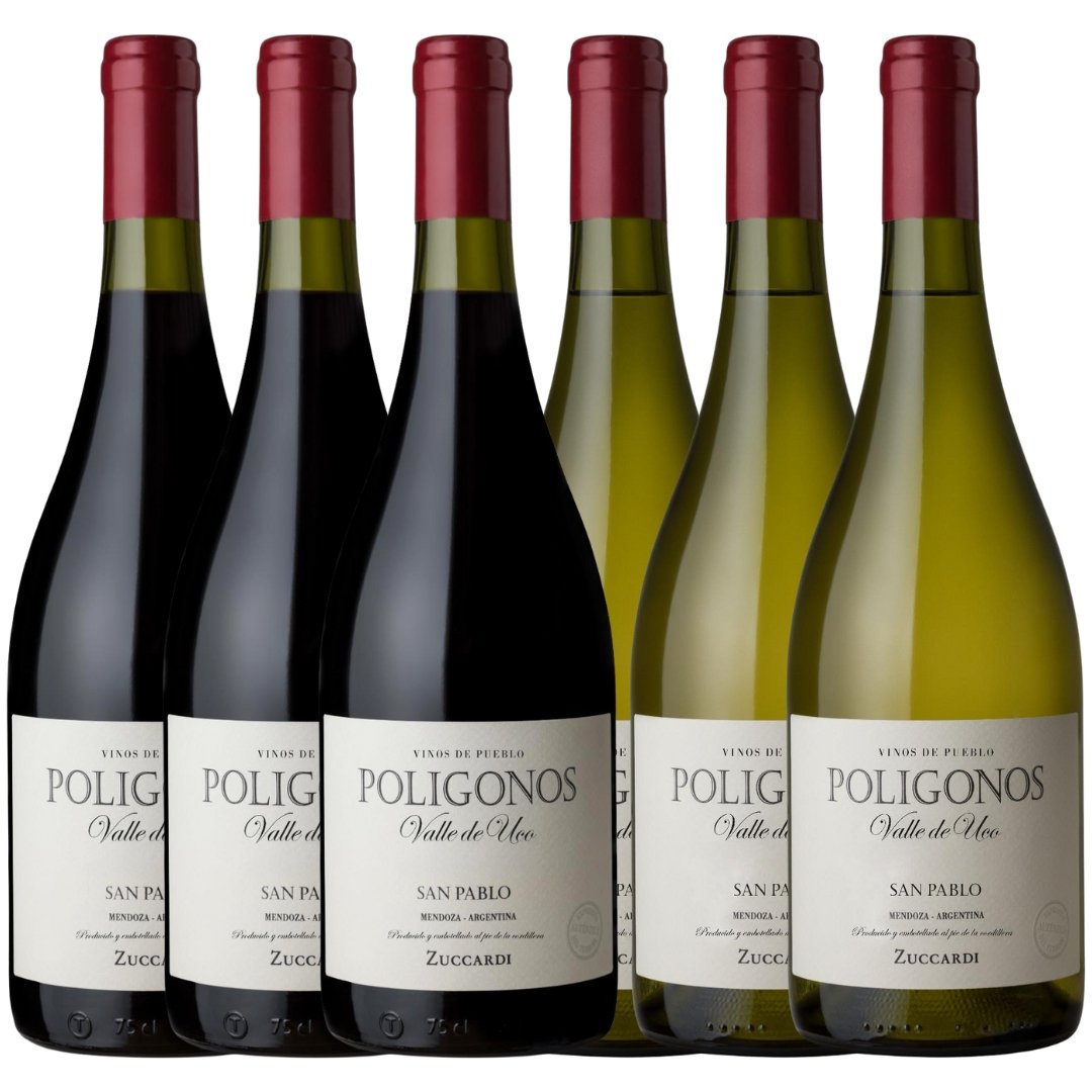 Mix Vino Poligonos x6 unidades