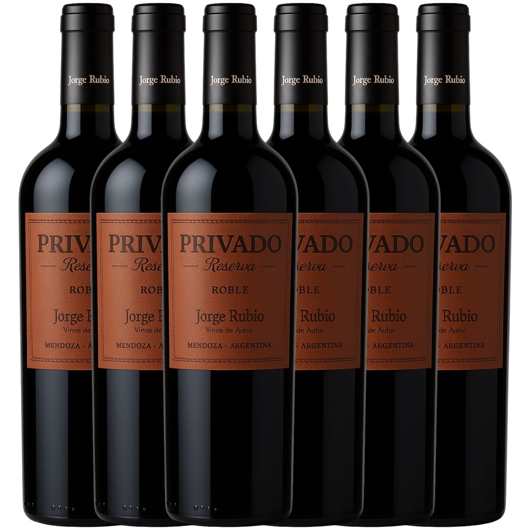 Vino Malbec Privado Reserva x6 unidades