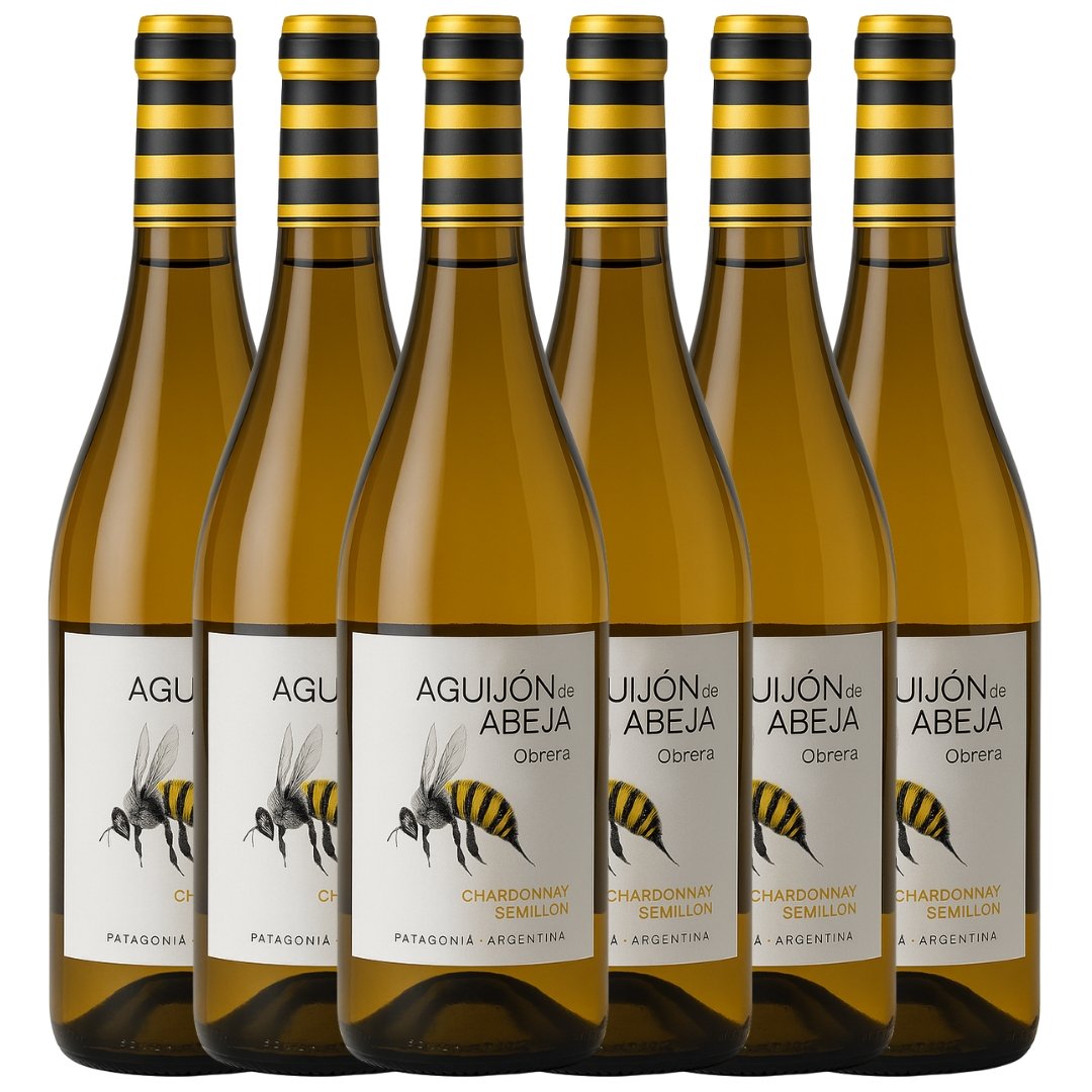 Vino White Blend Aguijon de Abeja x6 unidades