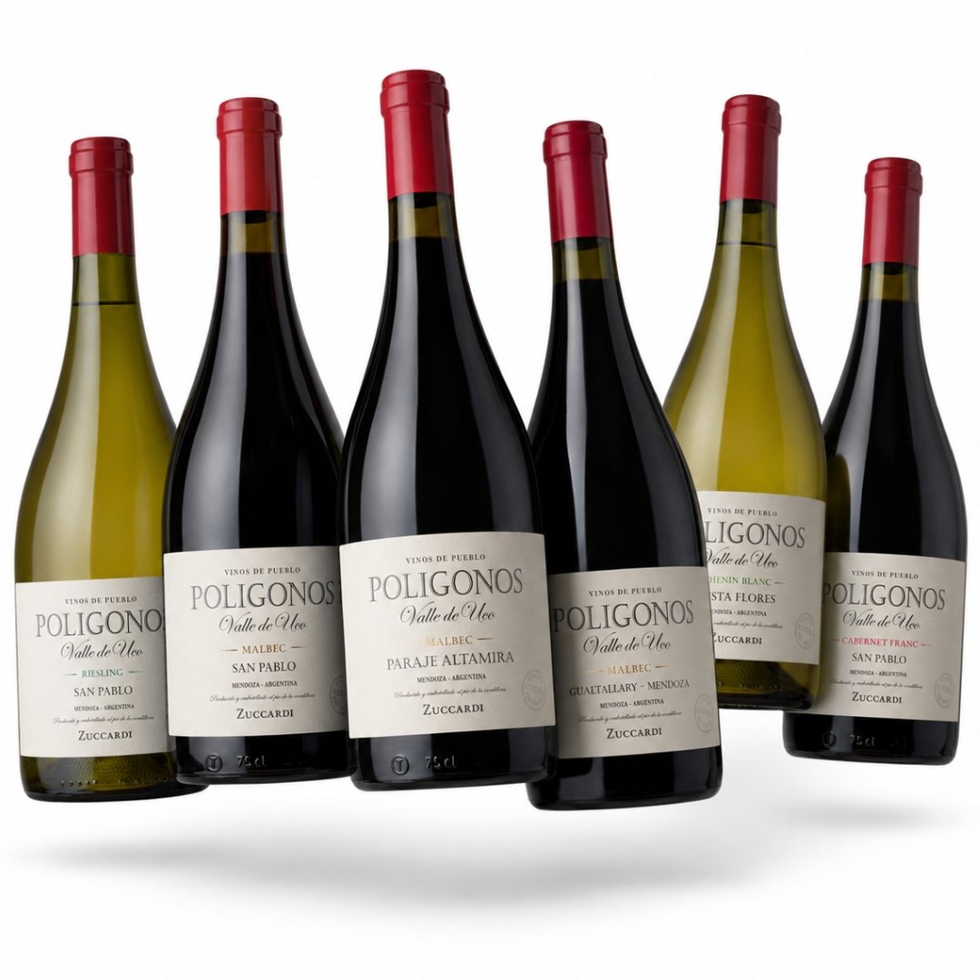 Zuccardi Polígonos x6 Elegí tus 6 Botellas