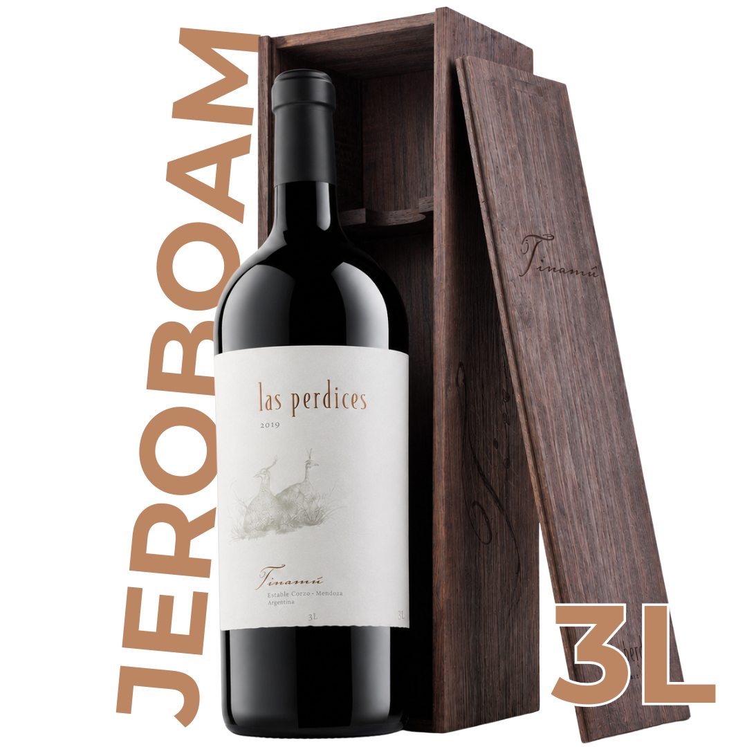 Cofre Las Perdices Tinamú Blend Doble Magnum 3L