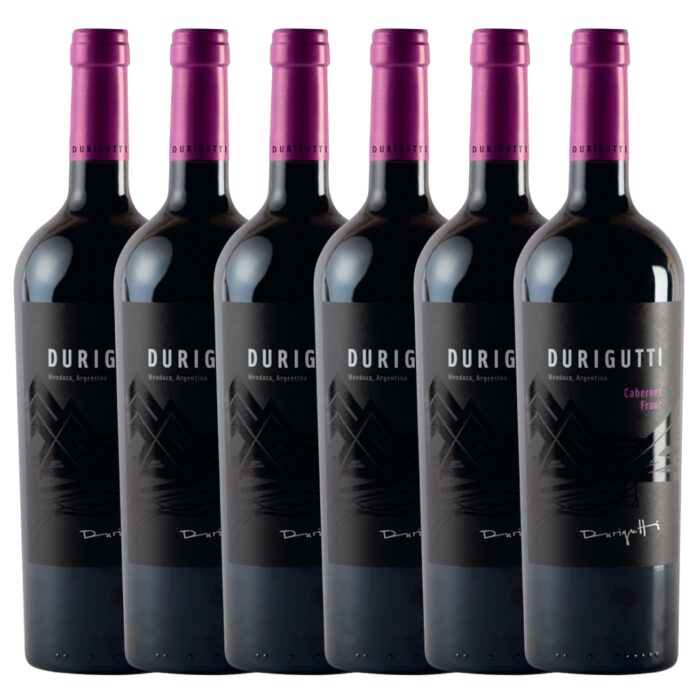 Vino Cabernet Franc Etiqueta Negra Durigutti x 6 unidades