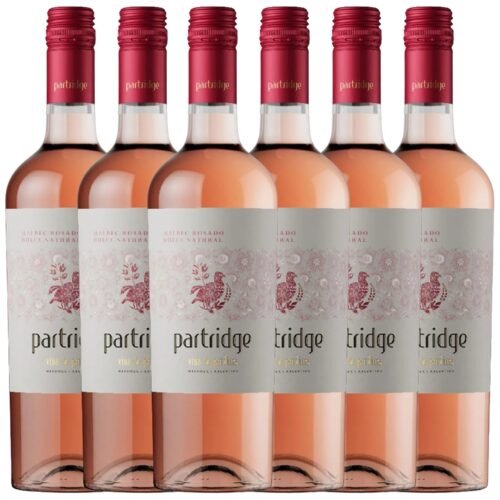 Vino Malbec Rosado Dulce Partridge x6 unidades