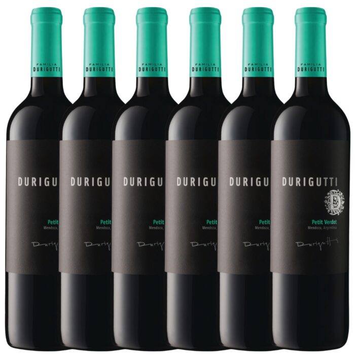 Vino Petit Verdot Etiqueta Negra Durigutti x 6 unidades