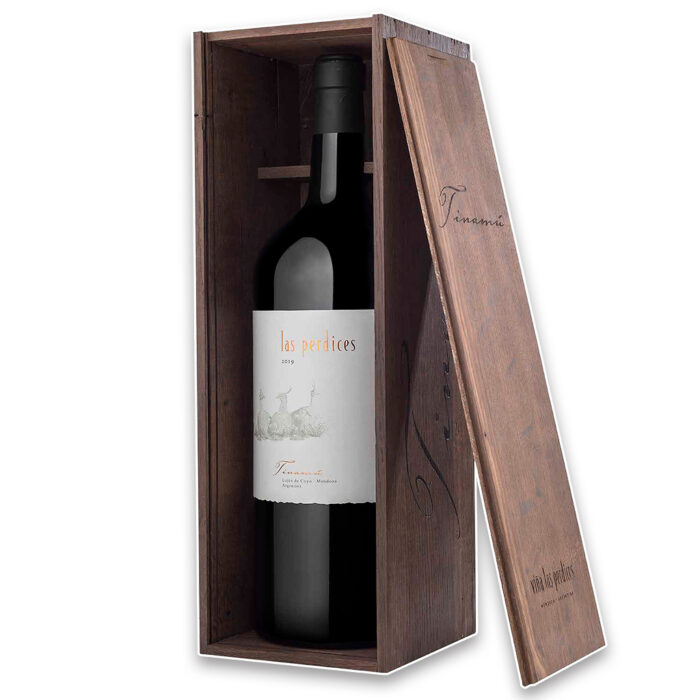 estuche vino tinamu reserva blend magnum 5 litros edicion limitada bodega viña las perdices