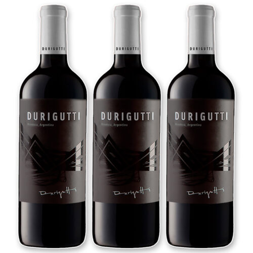 vino durigutti etiqueta negra petit verdot bodega durigutti x 3 unidades