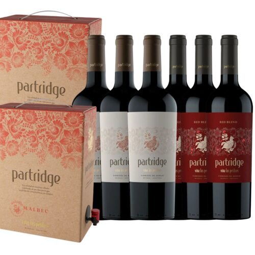 6 Vinos Partridge + 2 Bag in Box Partridge Las Perdices