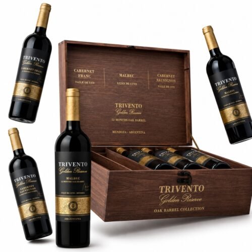Estuche Vino Trivento Golden Reserve Mix de 6 Botellas | Para Regalar