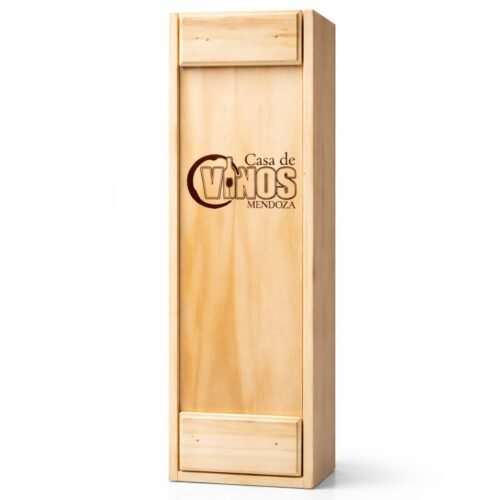 Estuche de Madera Personalizado para 1 Botella