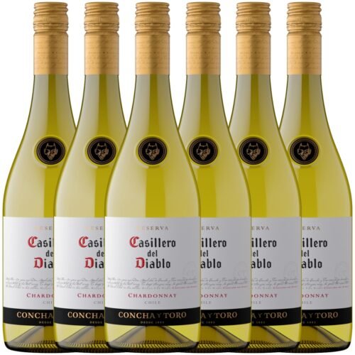 Vino Casillero del Diablo Chardonnay x6 unidades