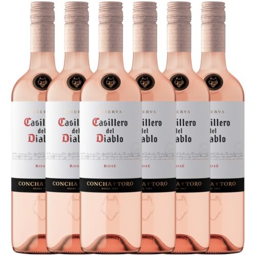 Vino Casillero del Diablo Rosado x6 unidades