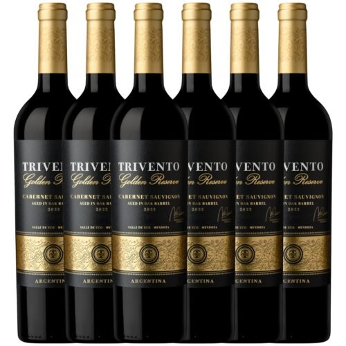 Vino Trivento Golden Reserve Cabernet Sauvignon x6 unidades | Premium