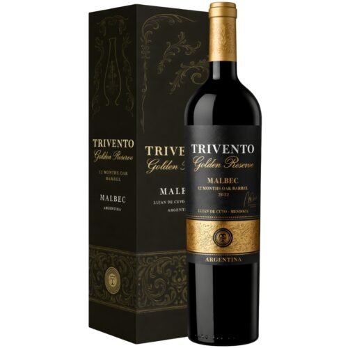 Vino Trivento Golden Reserve Malbec con Estuche