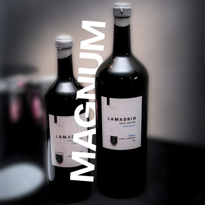 Vino Magnum Malbec Gran Reserva Lamadrid 1,5 Litros Año 2017