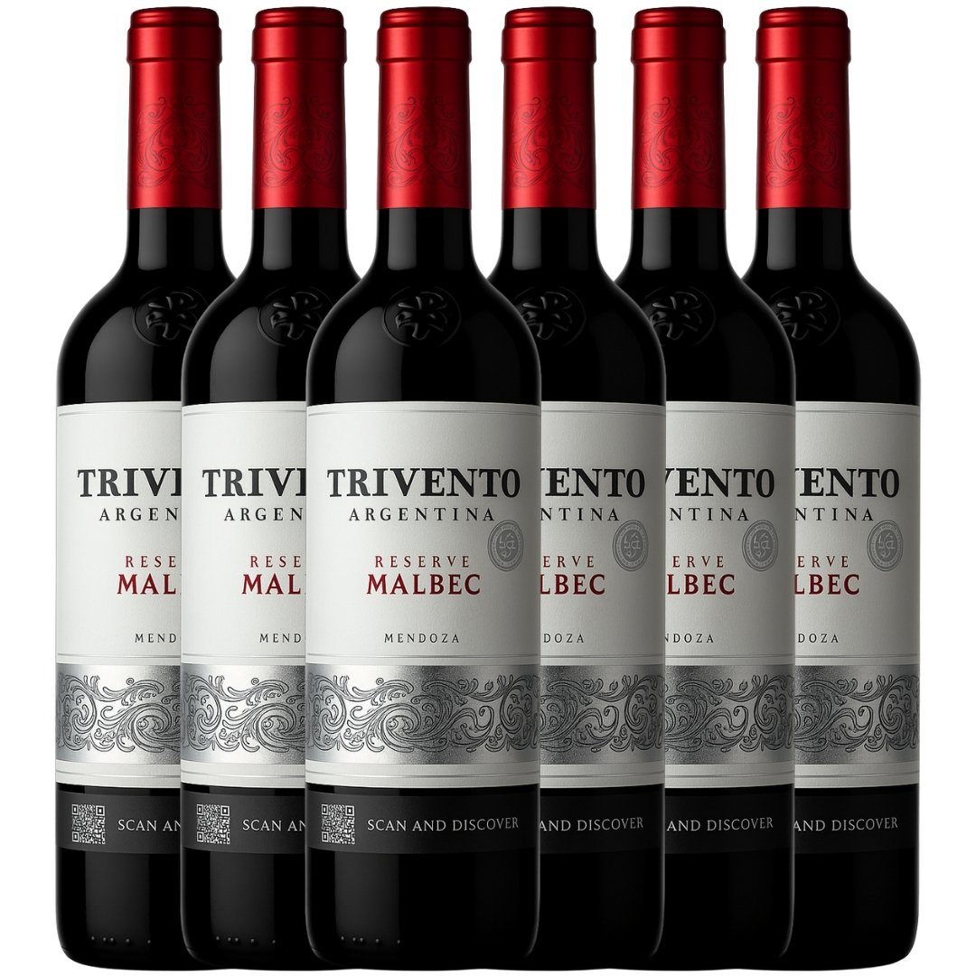 Vino Trivento Reserva Malbec x6 unidades