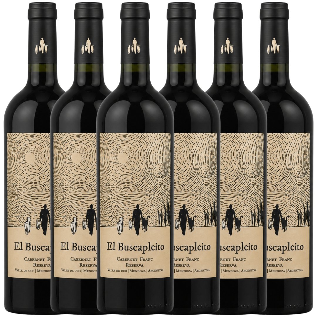 Caja x6 El Buscapleito Cabernet Franc 750ml La Azul