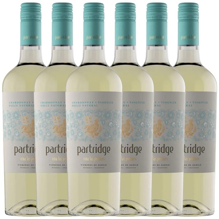 Vino Chardonnay Dulce Partridge x6 unidades