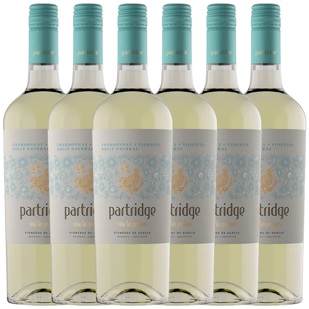 Vino Chardonnay Dulce Partridge x6 unidades