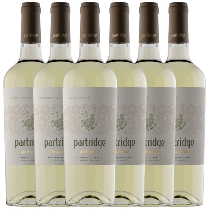 Vino Chardonnay Partridge x6 unidades
