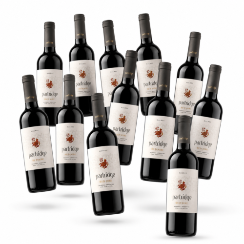 Caja Las Perdices Partridge Mini Malbec 375ml x12