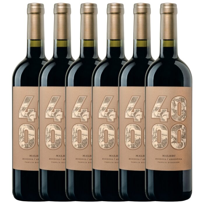 Vino Malbec Tucumen 4000 Gran Reserva x 6 unidades