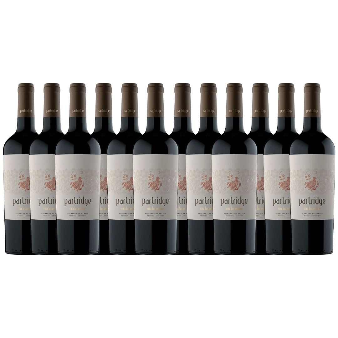 Vino Mini Partridge Perdices Malbec 375ml x12 unidades