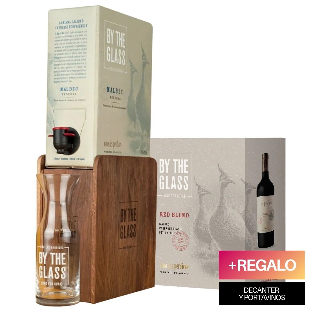Kit Hogar By The Glass Vino Bag in Box Perdices Reserva