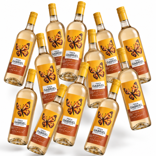 Vino Finca Gabriel Blanco Dulce Natural 750ml x12 unidades