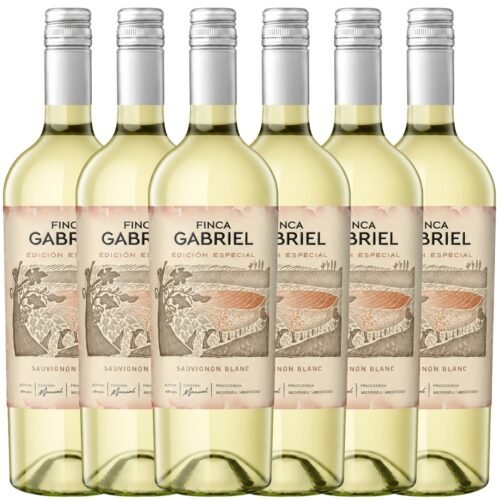 Vino Finca Gabriel Edición Especial Sauvignon Blanc 750ml x6 unidades