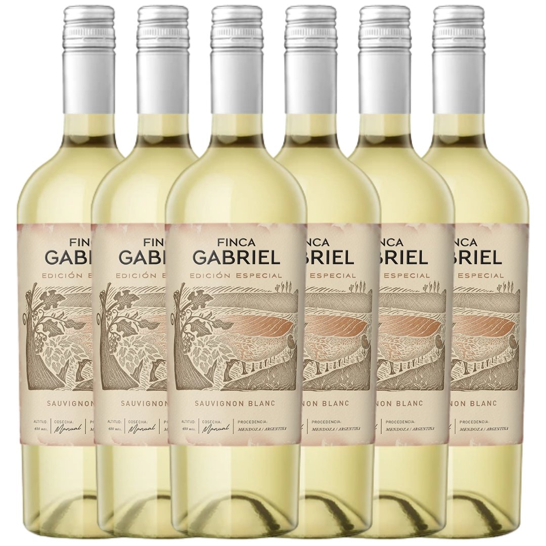 Vino Finca Gabriel Sauvignon Blanc Ed Especial x6 unidades
