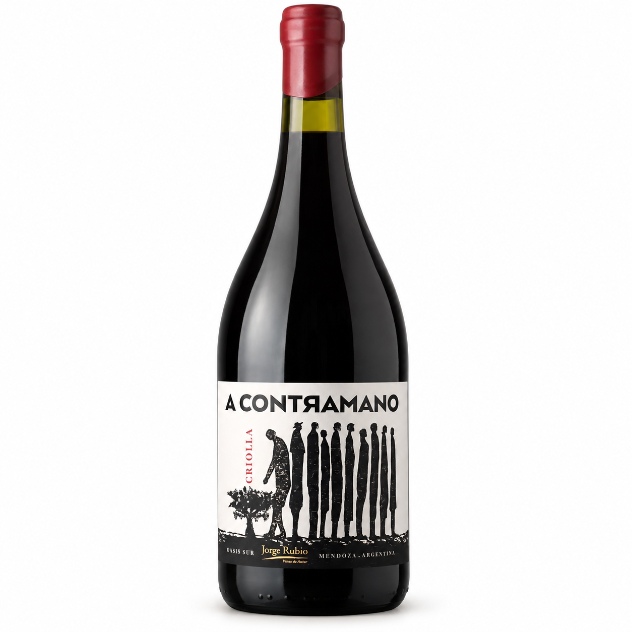 Vino Jorge Rubio A Contramano Criolla Chica 750ml Parral de 50 Años