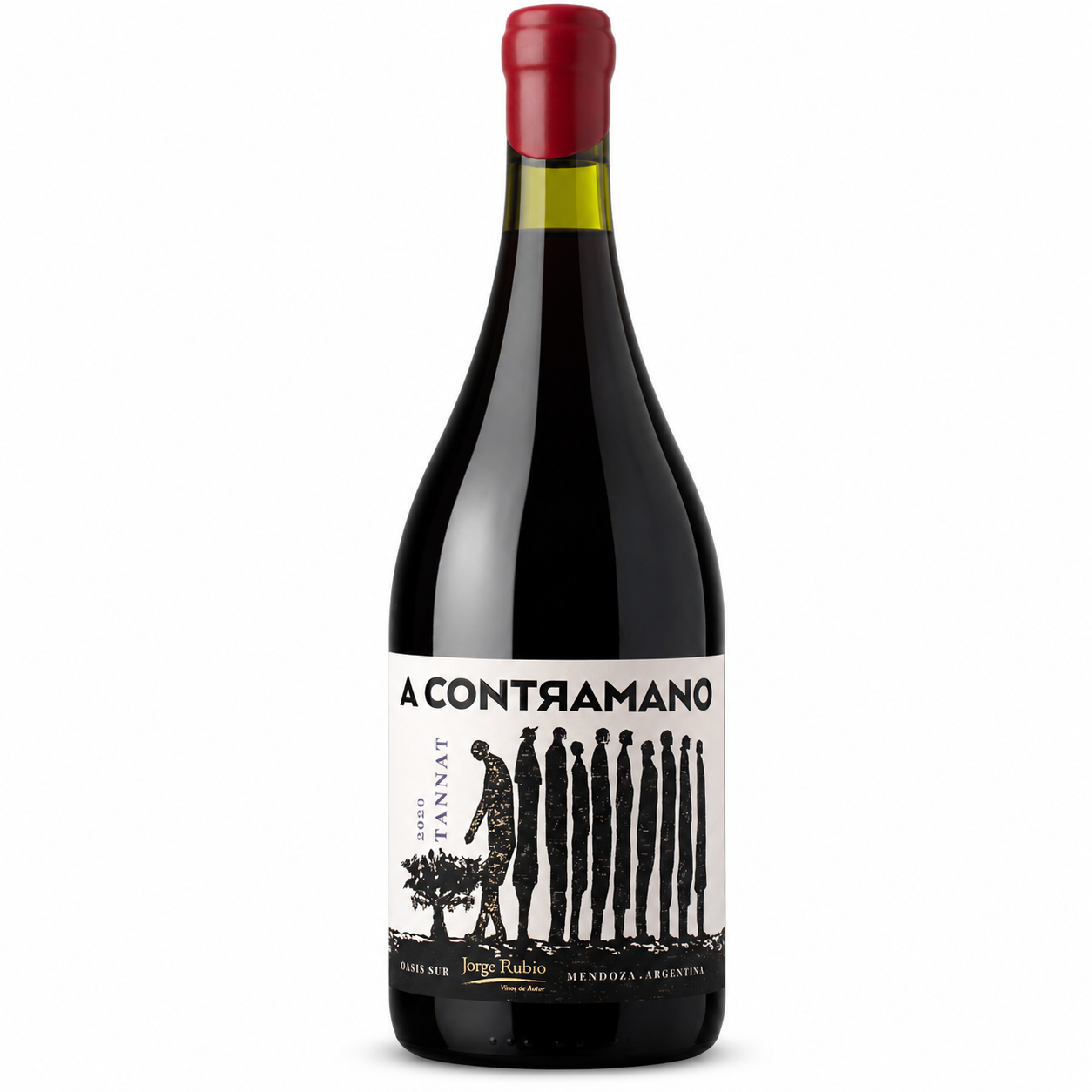 Vino Jorge Rubio A Contramano Tannat 750ml Sin Barrica