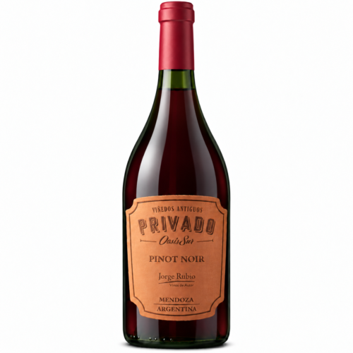 Vino Jorge Rubio Privado Oasis Sur Pinot Noir 750ml | Viñedos Antiguos