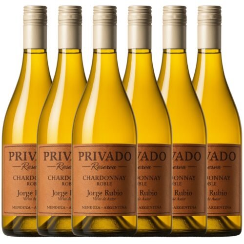 Vino Privado Reserva Chardonnay x6 unidades