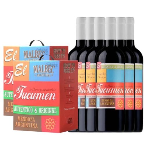Mix Vinos Tucumen x 6 + Bag in Box x 2
