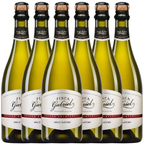 Espumante Finca Gabriel Brut Nature 750ml x6 unidades