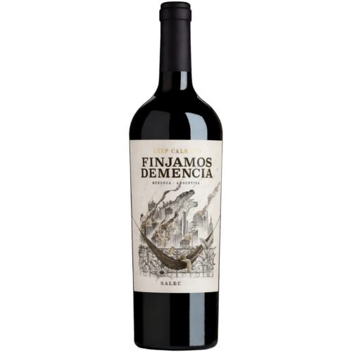 Vino Finjamos Demencia Malbec