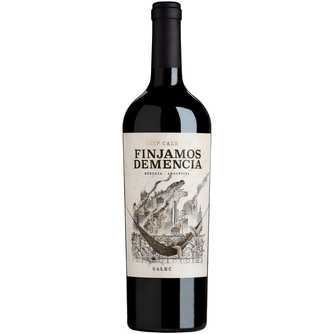 Vino Finjamos Demencia Malbec