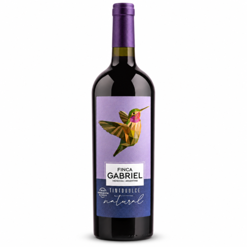 Vino Finca Gabriel Tinto Dulce Natural 750ml | Bajo Alcohol