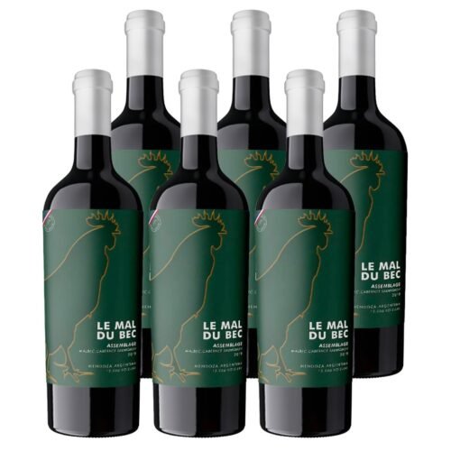 Vino Le Mal Du Bec Assemblage x 6 unidades